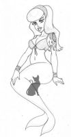 Rockabilly mermaid